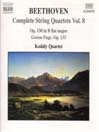 BEETHOVEN: String Quartet Op. 130 / Grosse Fuge Op. 133